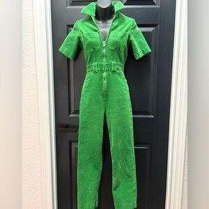 & Other Stories Vibrant Green Jumpsuit